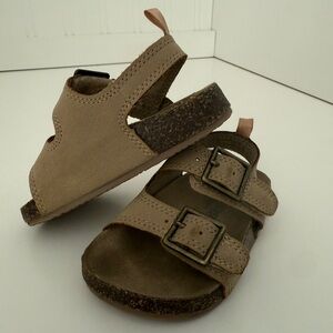 OshKosh B'gosh Tan Velcro Sandals